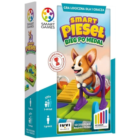 Smart Games Smart Pieseł gra logiczna jednoosobowa pieski