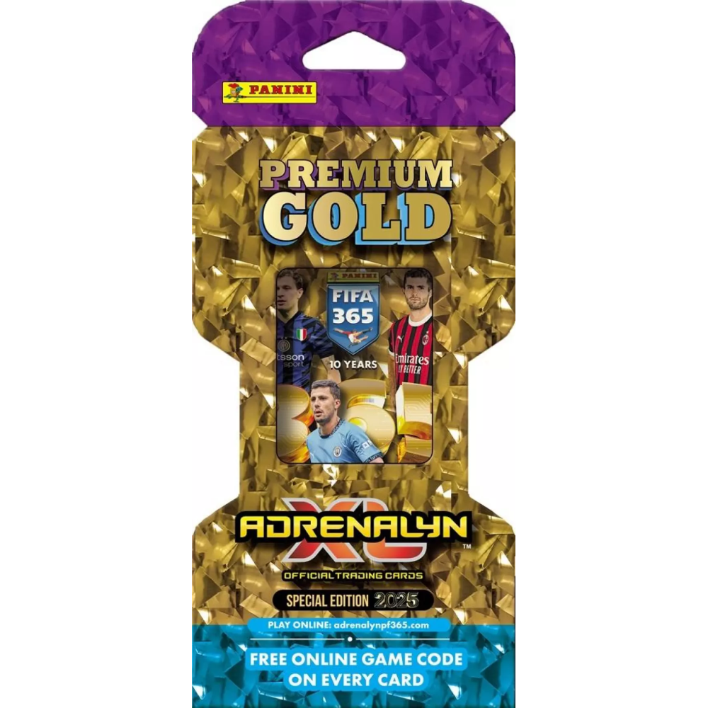 Karty Piłkarskie Premium Gold FIFA 365 2025 ADRENALYN XL PANINI blister