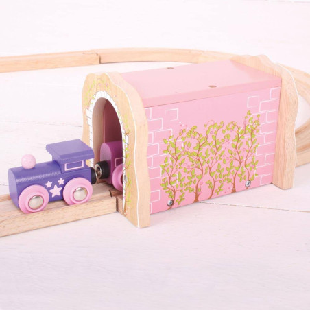 Tunel kolejowy różowy Bigjigs Rail