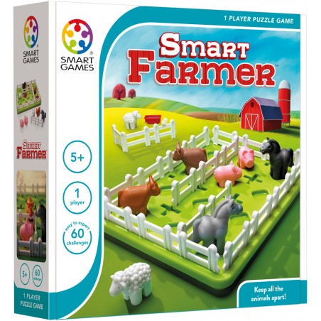 Gra logiczna 5+ Smart Farmer - Smart Games
