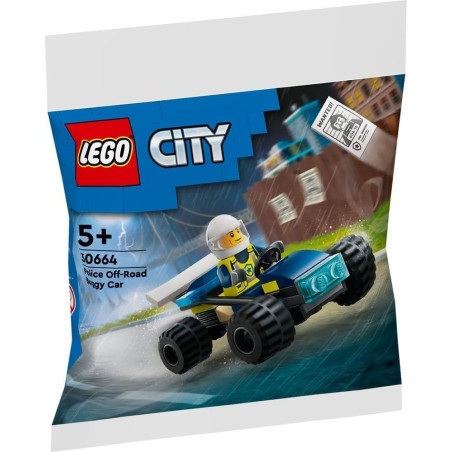 Policyjny łazik terenowy Lego saszetka 30663