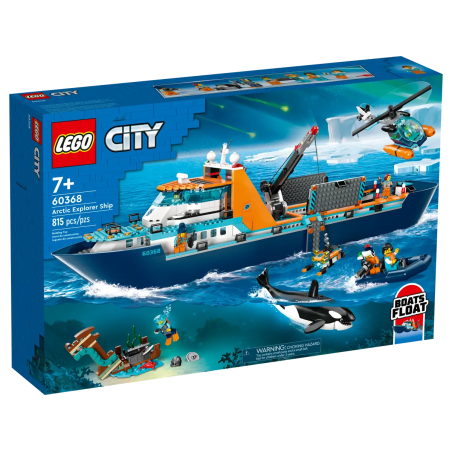 Lego 60368 Łódź badacza Arktyki