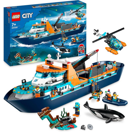 Lego 60368 Łódź badacza Arktyki