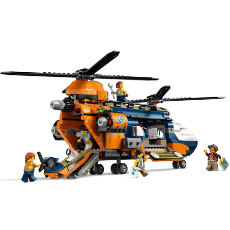 Lego 60437 Helikopter badaczy dżungli w bazie