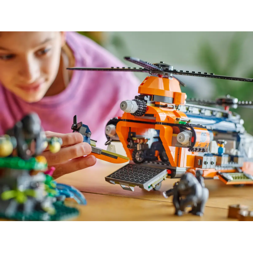 Lego 60437 Helikopter badaczy dżungli w bazie