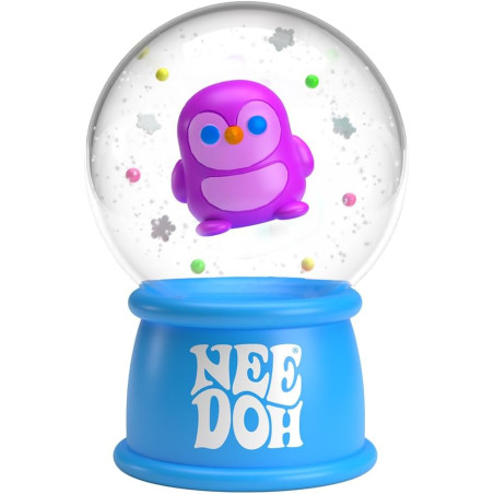 Schylling NeeDoh Snow Globes gniotek kula śnieżna pingwin