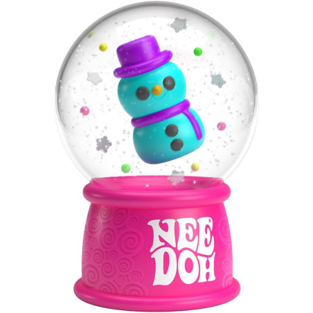 Schylling NeeDoh Snow Globes gniotek kula śnieżna bałwanek