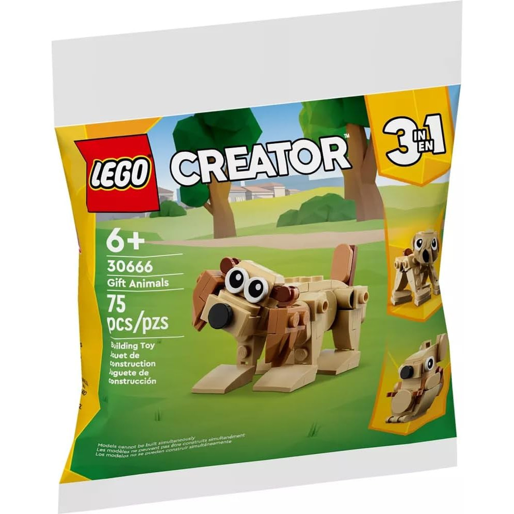 Pies, niedźwiedź i wiewiórka Lego Creator saszetka 30666