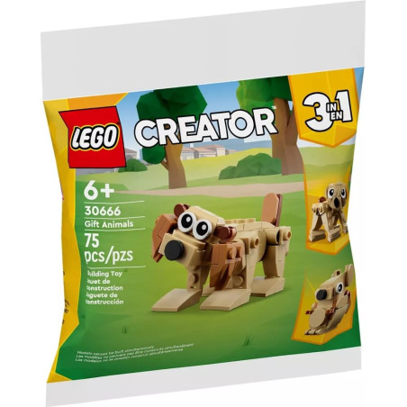 Pies, niedźwiedź i wiewiórka Lego Creator saszetka 30666