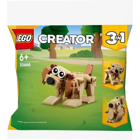 Pies, niedźwiedź i wiewiórka Lego Creator saszetka 30666