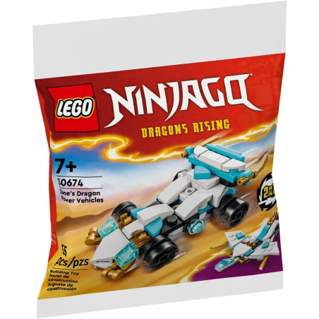 Lego  NINJAGO 30674 saszetka Smocza moc Zane’a — pojazdy