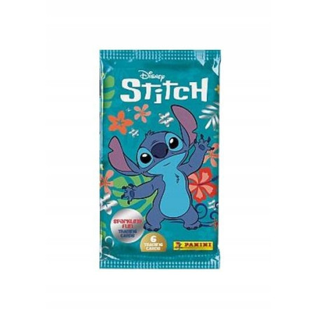 Saszetka z kartami Stitch Sparkling Fun 6 kart Disney Panini