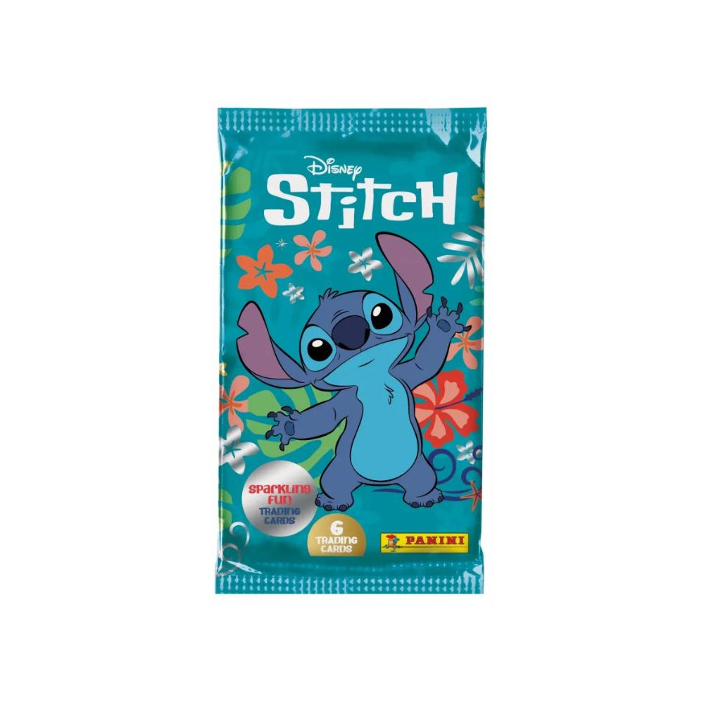 Saszetka z kartami Stitch Sparkling Fun 6 kart Disney Panini