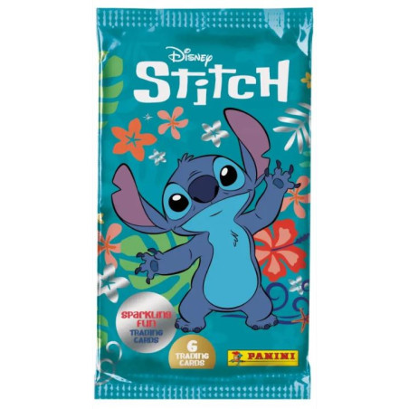 Saszetka z kartami Stitch Sparkling Fun 6 kart Disney Panini