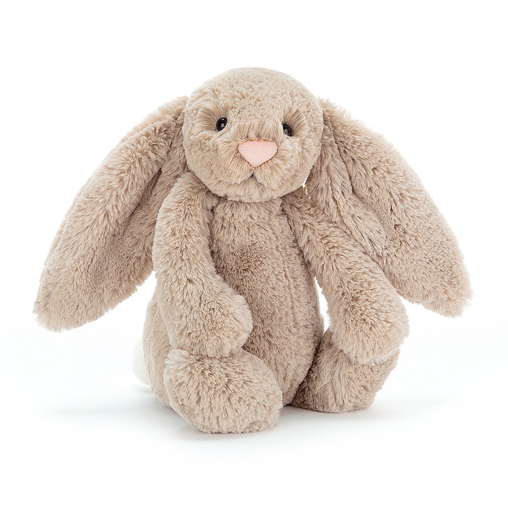 Pluszowy Króliczek 31 cm Beż Bashful Beige Bunny - Jellycat