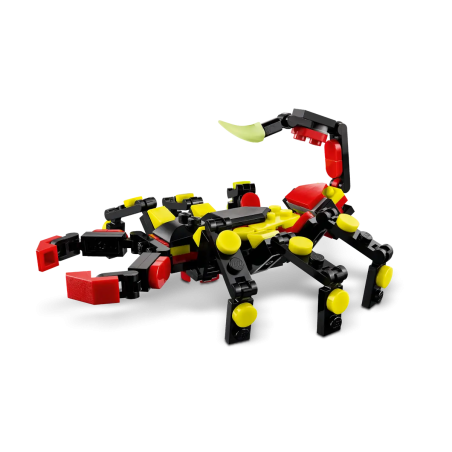 Lego Creator Dzikie zwierzęta: niezwykły pająk skorpion wąż 31159