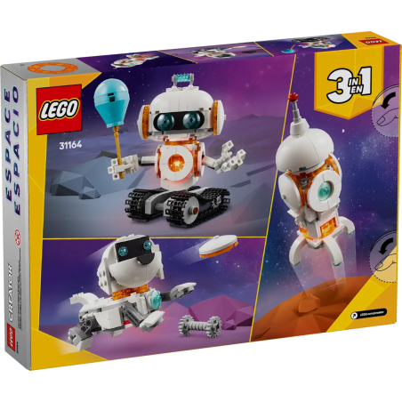 Lego 31164 Kosmiczny robot, pies z kością, rakieta kosmiczna