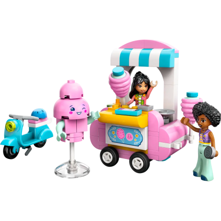 Lego Friends 42643 Stoisko z watą cukrową i skuter