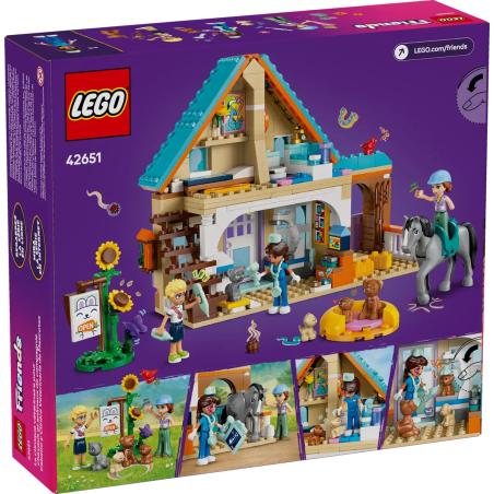 Lego Friends 42651 Koń i lecznica dla zwierząt