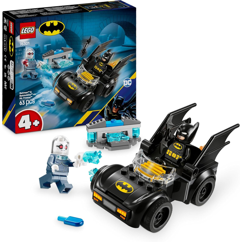 Lego Batman i Batmobil kontra Mr. Freeze 76301