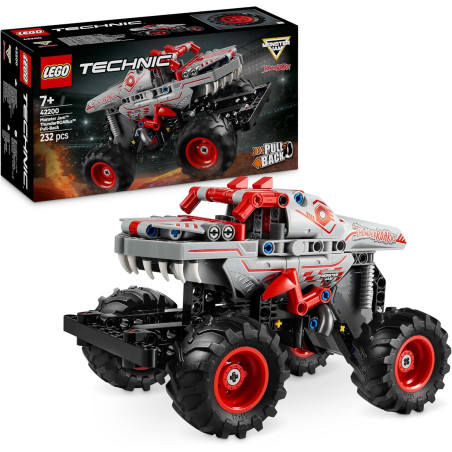 Lego 42200 Monster Jam ThunderROARus z napędem typu pull-back