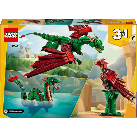 Lego Creator 31161 Średniowieczny smok, wąż morski lub feniks