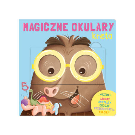 Magiczne okulary kreta Książka interaktywna wyszukiwanka