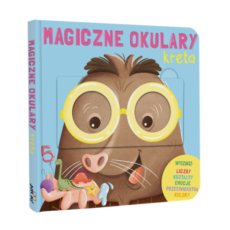 Magiczne okulary kreta Książka interaktywna wyszukiwanka