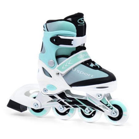 Rolki regulowane 30-33 SMJ sport BS-901MA Girl mint