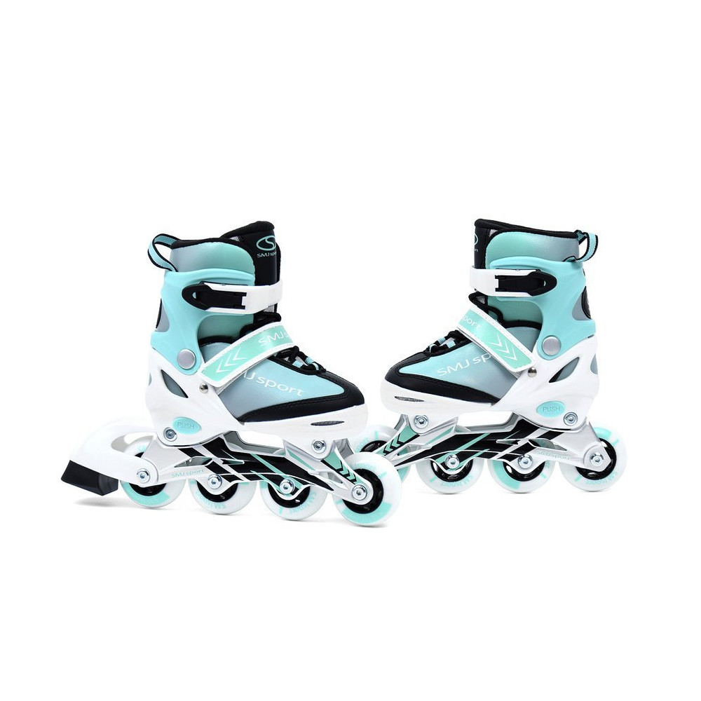 Rolki regulowane 30-33 SMJ sport BS-901MA Girl mint