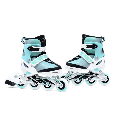 Rolki regulowane 30-33 SMJ sport BS-901MA Girl mint