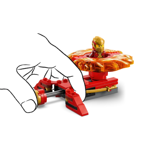 Lego NINJAGO 71823 Smoczy spinner Spinjitzu Kaia