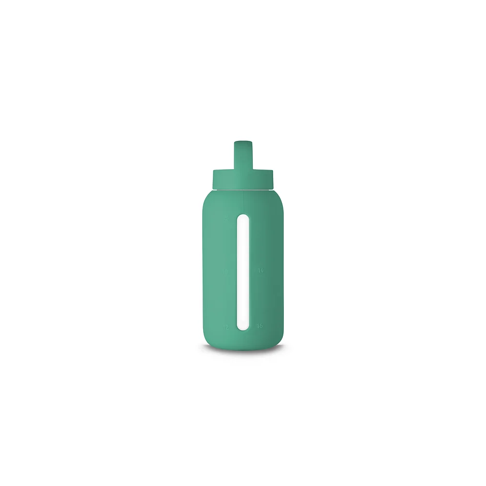 Szklana butelka do wody 720 ml bidon Frosted Green Muuki