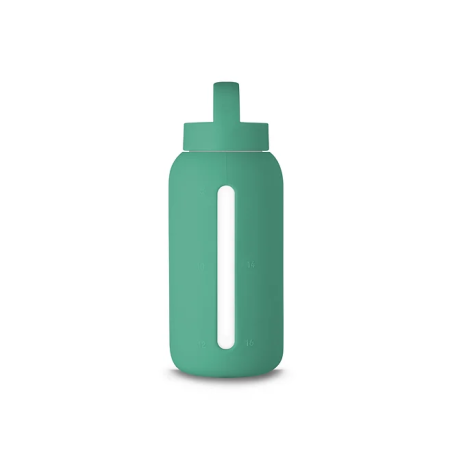 Szklana butelka do wody 720 ml bidon Frosted Green Muuki