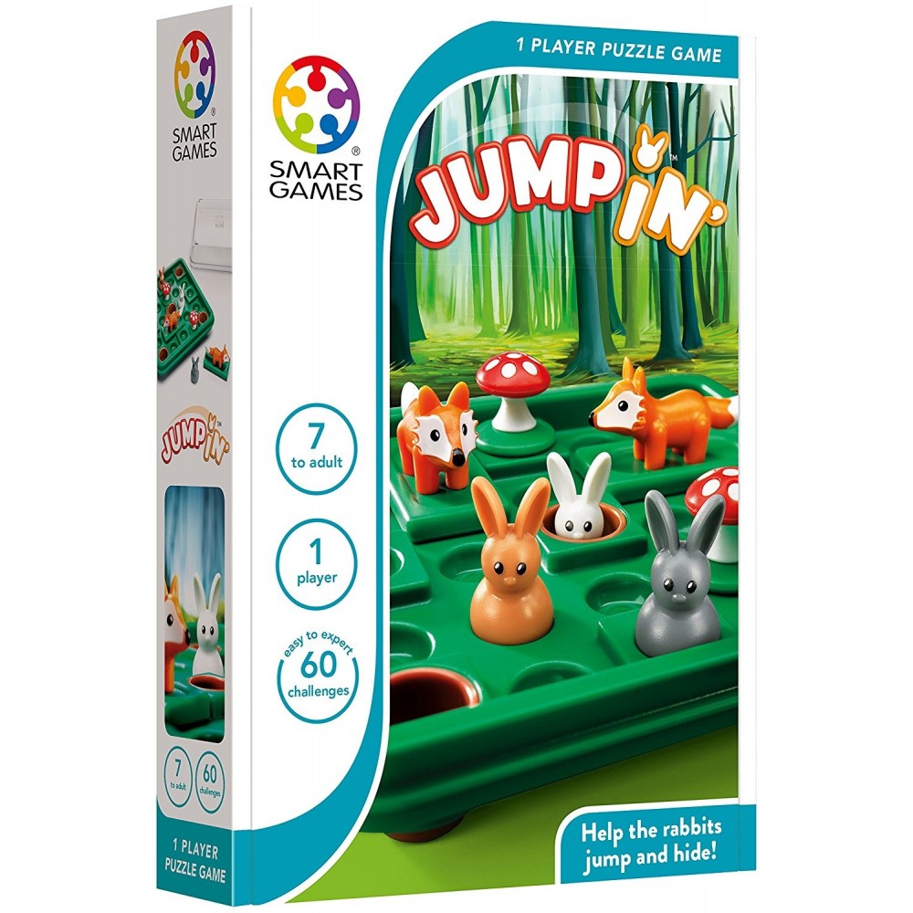 Gra logiczna dla dzieci 7+ Jump In - Smart Games