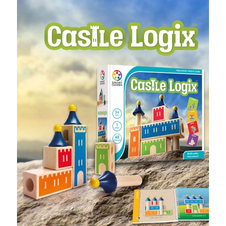 Gra logiczna dla dzieci 3+ Castle Logix - Smart Games