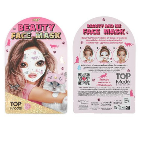 TOPModel nawilżająca maseczka dla dziewczynki Face Mask Cat 1 szt.