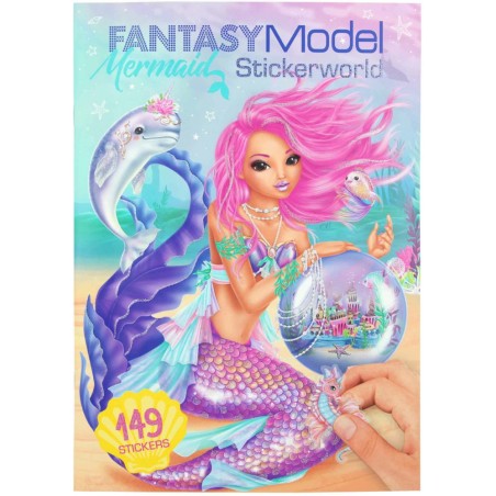 Świat Naklejek Fantasy Model Syreny - Top Model