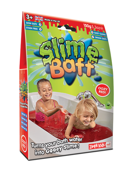 Kąpiel w Kisielu Zestaw Slime Baff czerwony - Zimpli Kids