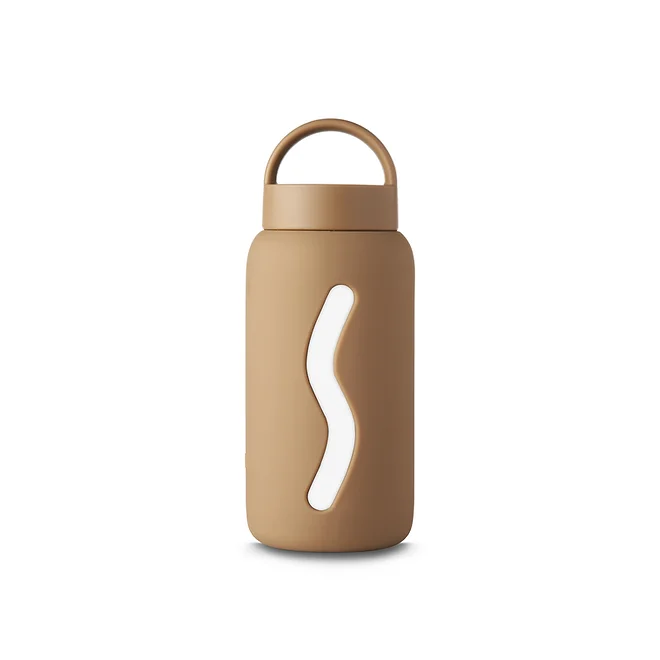 Szklana Butelka do Picia Wody 500ml Milk Coffee - Muuki