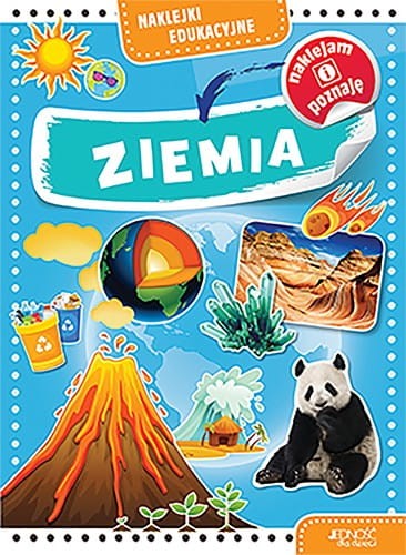 Ziemia. Naklejki Edukacyjne. Zadania i Ciekawostki