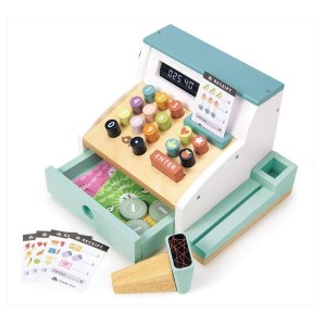 Drewniana Kasa Sklepowa z Terminalem - Tender Leaf Toys