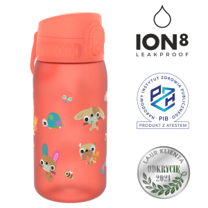 ION8 Bidon Dziecięcy Zabawne Zwierzaki 400 ml