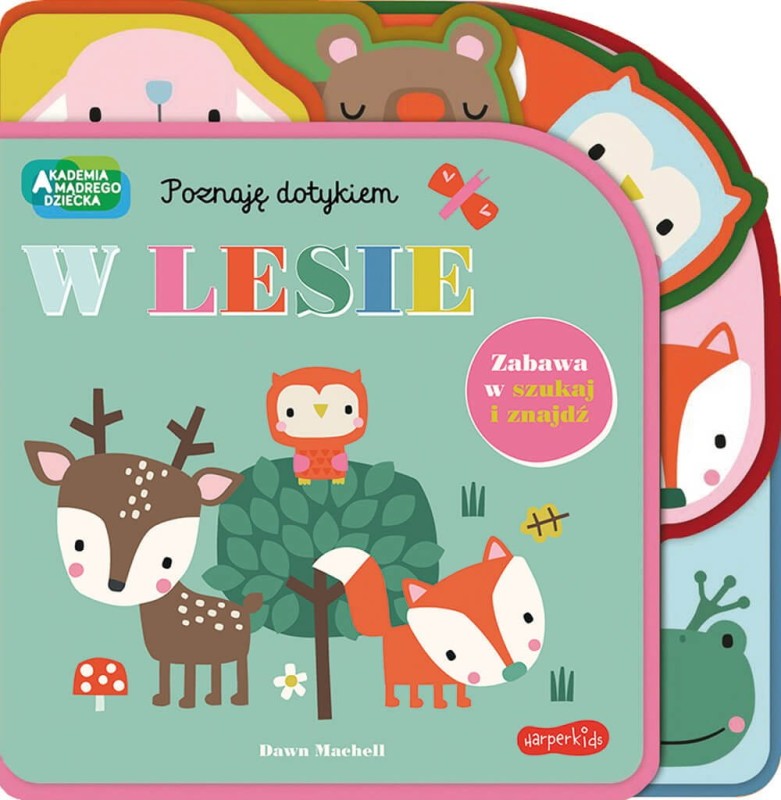 W lesie. Poznaję dotykiem. Zabawa w szukaj i znajdź