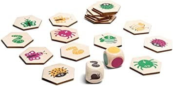 Gra Znajdź robaczka XL 4 w 1 - BS Toys