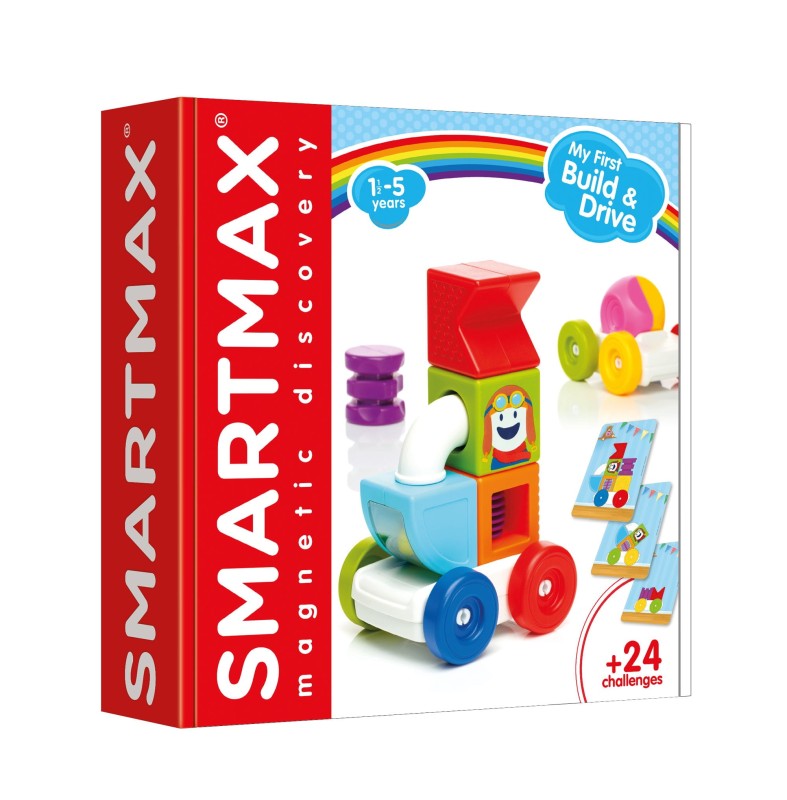 SmartMax My First Build & Drive Magnetyczne  Pojazdy