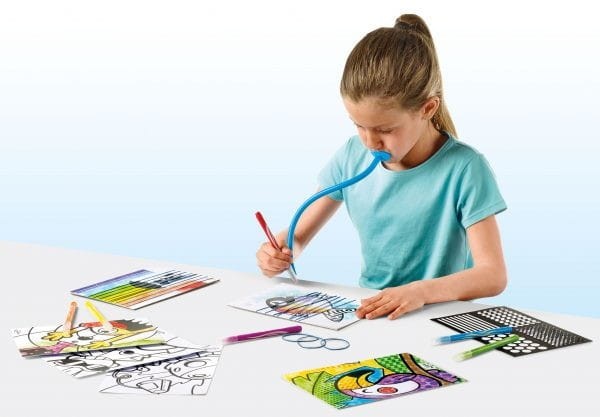Dmuchane Pisaki z Szablonami Blowpen Art - Maped