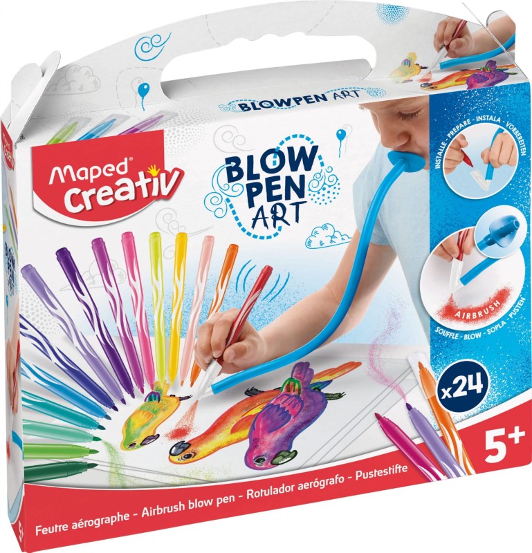 Dmuchane Flamastry do Malowania Blowpen Art - Maped