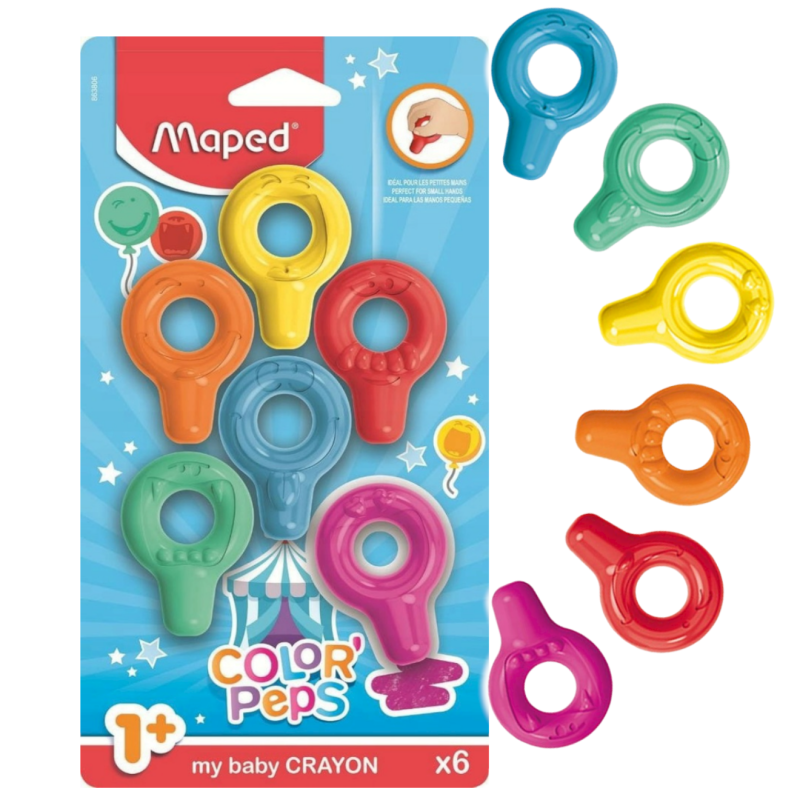 Pierwsze Kredki Baby Colorpeps - Maped