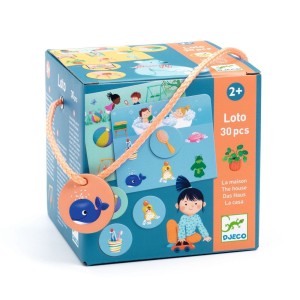 Gra edukacyjna loto Nasz Dom - Djeco